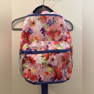 NWOT Floral Backpack